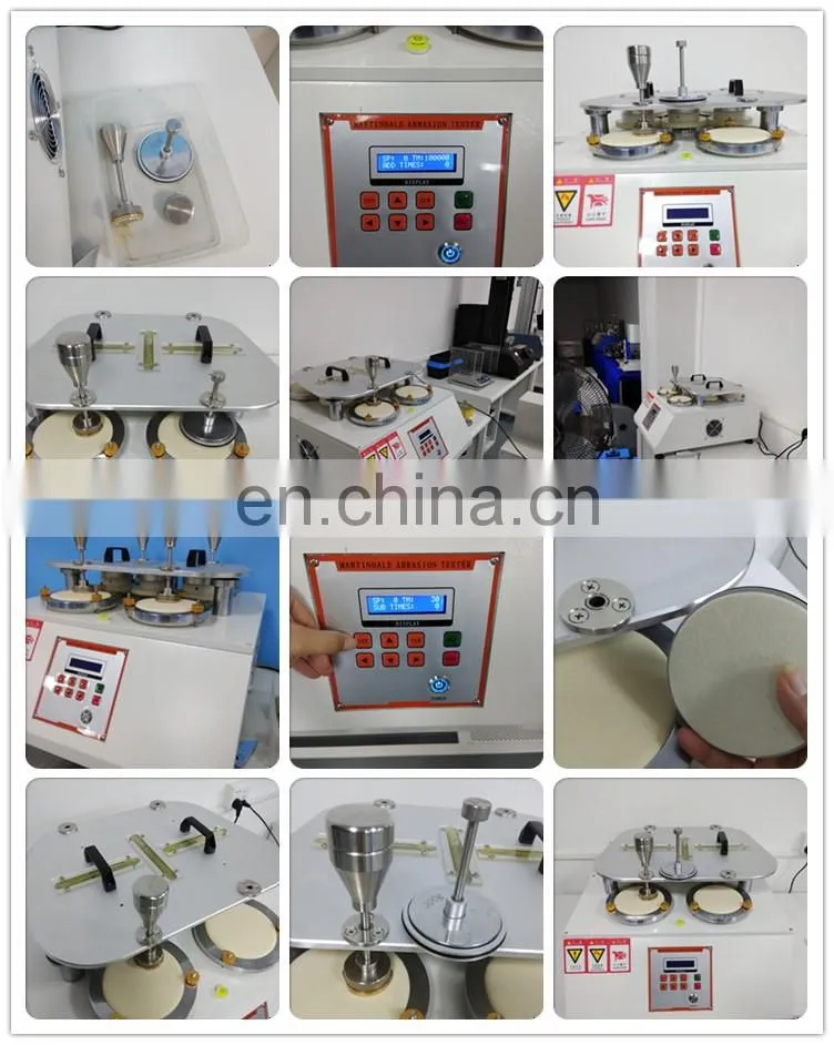 Fabric Martindale Abrasion And Pilling Tester Price