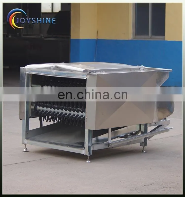 chicken scalding plucking machine/horizontal chicken deather plucker/industrial chicken plucker