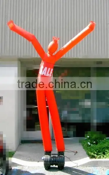 custom good quality two legs inflatable air dancer