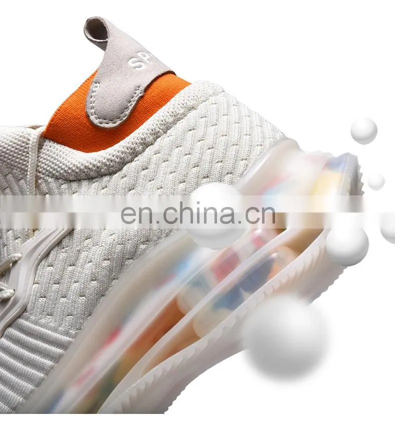 2021 spring and autumn new cross-border trend three air cushion avant-garde luminous men's casual plus size sneakers