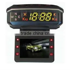 driver recorder hd car dvr camera GPS-565H Three In One From Conqueror