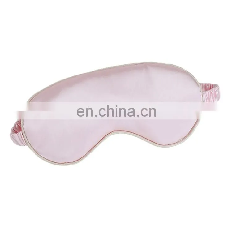Soft Breathable Silk Eye Mask Sleep with Custom Logo