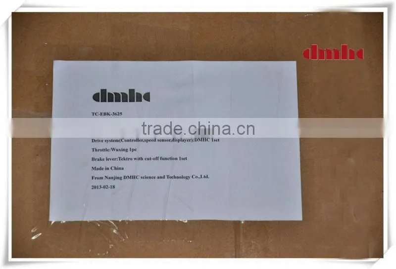 2013 new cheap e bike kit/e bike conversion kit for eu (DMHC-EBK3625)