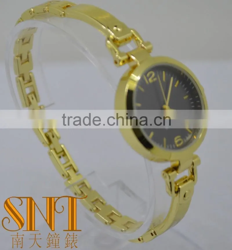 SNT-S2501 branded watches for girl new branded watches for girls slim gold expansion strap