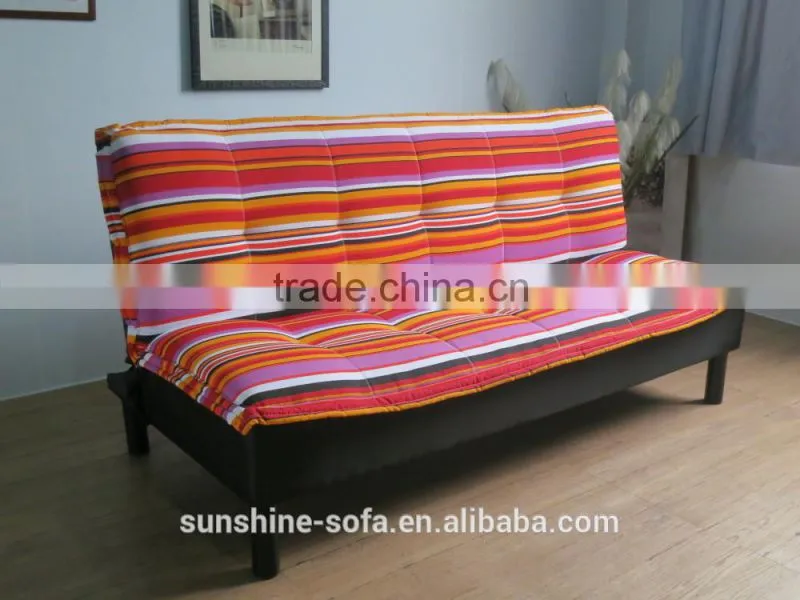 Popular red color folding sofa bed