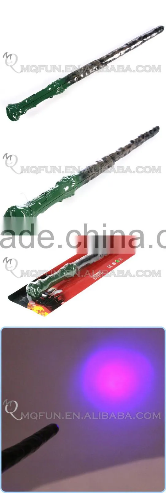 MINI QUTE 36 cm harry potter magic wand with flash and music electronic toy brinquedo boyts toys NO.MQ 060