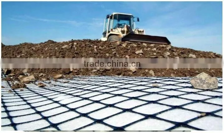 Biaxial Fiberglass Warp Knitting Geogrid