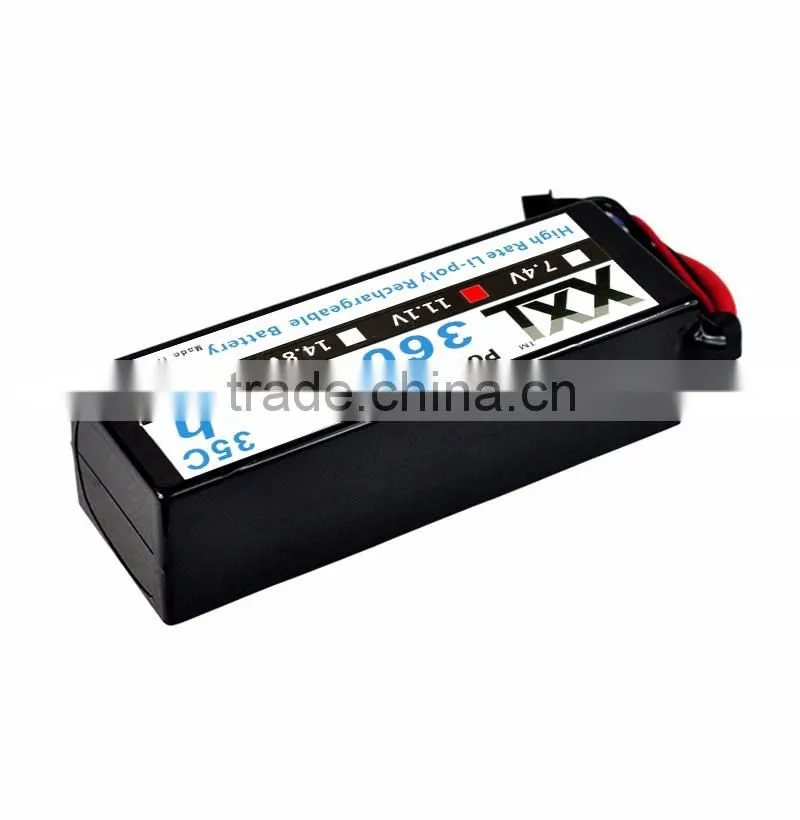 XXL High Capacity rechargeable lipo battery 3600mah 11.1V for RC Model