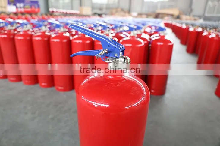 6KG ABC powder fire equipment with blue fire extinguisher valve