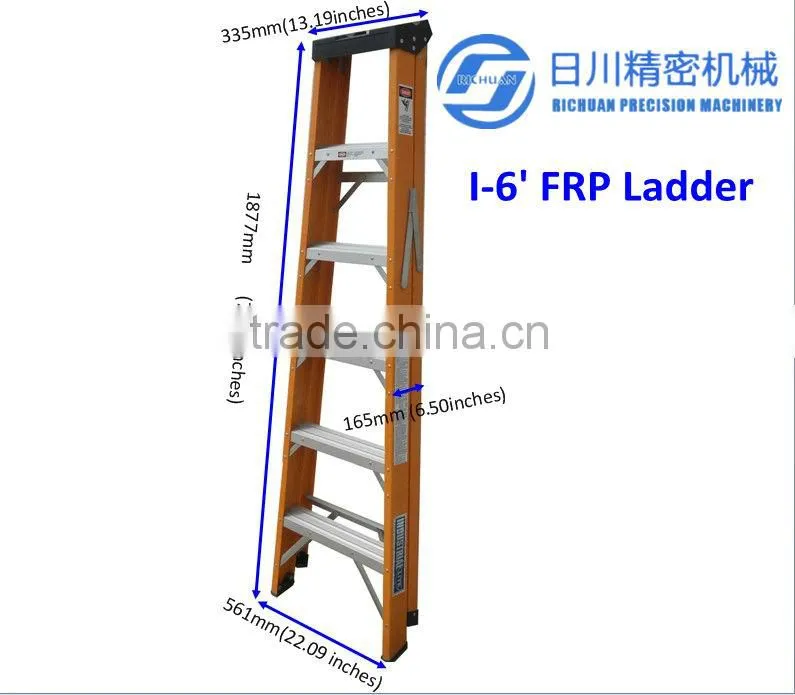 HI-Q Fiberglass A-Fig PE Ladder