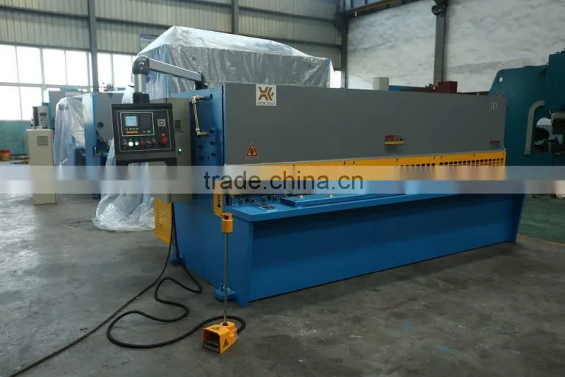 QC11K-8x2500 CNC guillotine shearing machine, CNC Steel Plate Cutting Machine