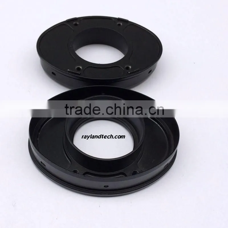 Black ABS Machined Parts CNC Precision Machining