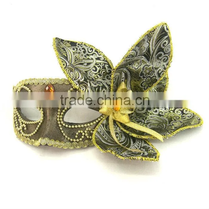 Gold Flower Women Masks Masquerade