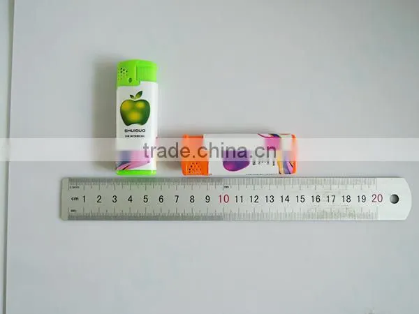 cigar wrap paper electronic butane refillable lighter with windproof