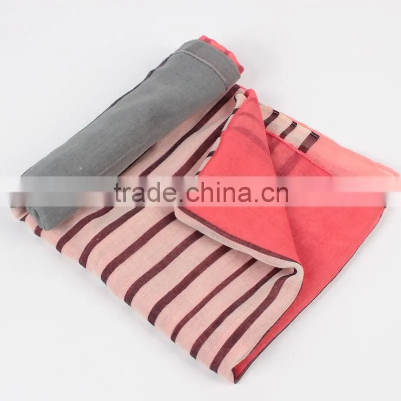 Wholesale Circle Loop Style Fashion Women Muslim Head Scarf Viscose Shawls