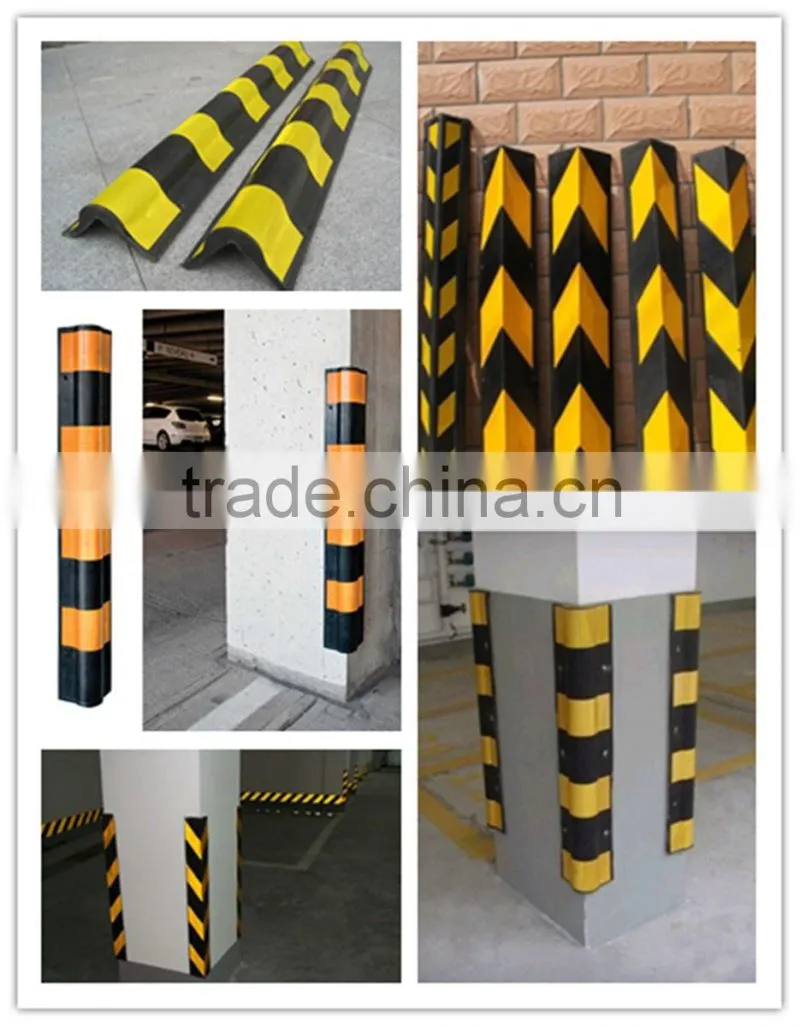Reflective Rubber Corner Guards Wall Protectors