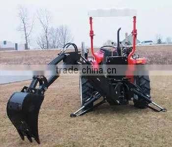 CE/ISO LW7 tractor mounted backhoe