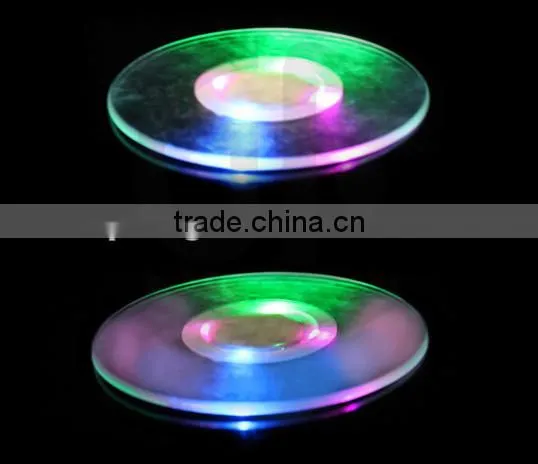 LED Coaster Color Light Up Drink Cup Mat Tableware Glow Bar Club Party