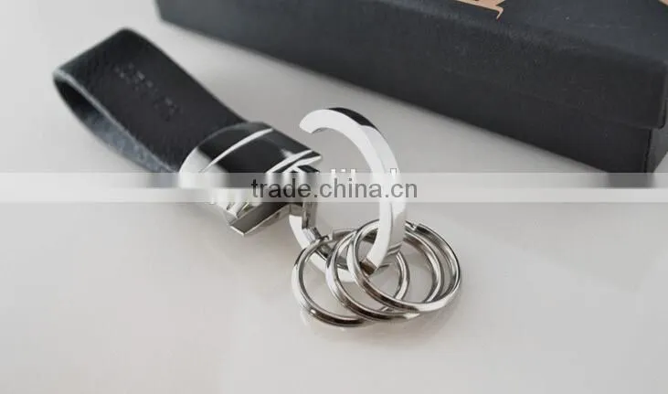 Wholesale alibaba Custom logo Keychain, Business gift item, Promotional Gift,more rings key chains 2015