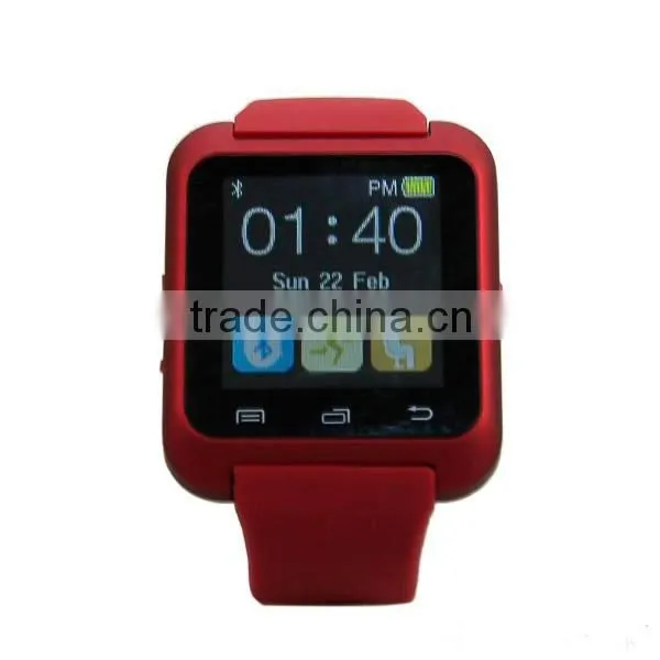 superior Smart Watch U80 Smartwatch Bluetooth Wrist Watch Pedometer Anti-Lost Reminding U Watch For iphone 6 plus IOS Samsung HT