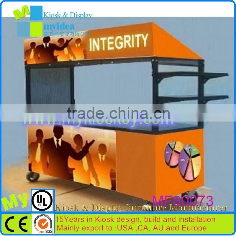 ODM&OEM service hot sale fry cart,mobile fry cart with wheels for sale in 2014