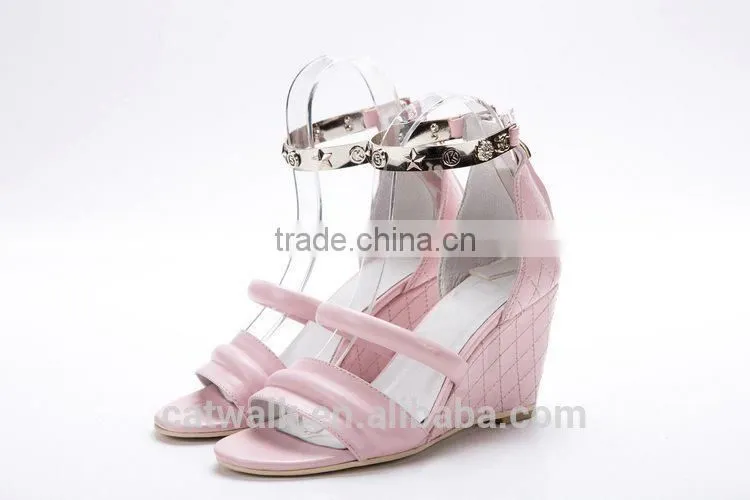 elegant style 2015 hot sale flat sandals women casual shoes latest design rubber shoes