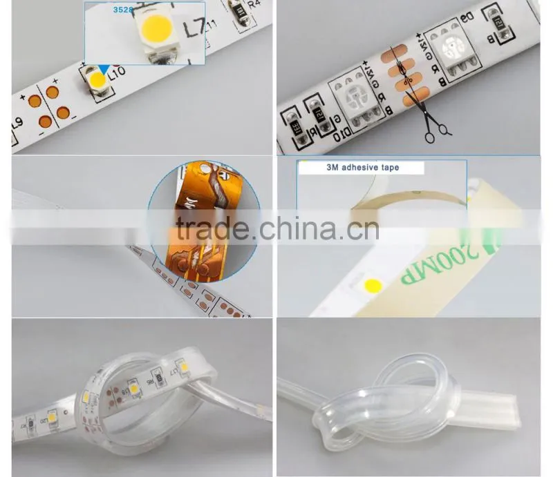 IP65 waterproof LED Strip with 3014 - 120LED per meter