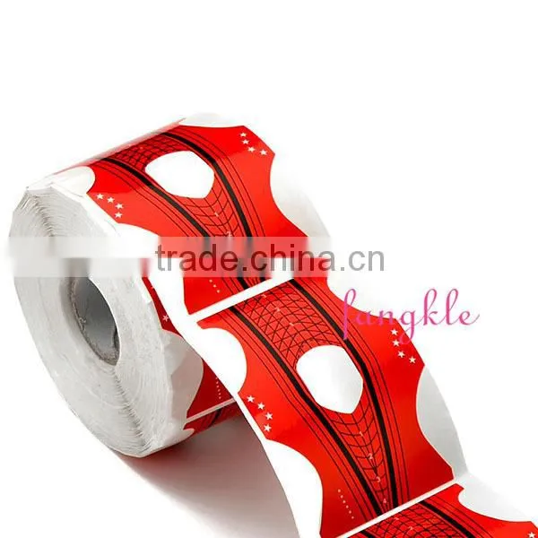 Good quality red stiletto nail art form supplier