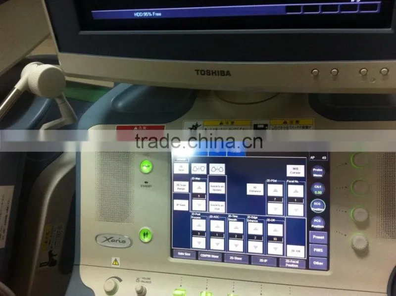 Refurbished Toshiba ultrasound scan probe PVT-375BT doppler color transducer for Xario Aplio