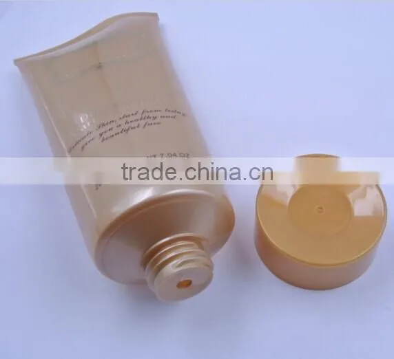 2016 150ML Empty Silk Screen Printing packaging tube for cosmetics