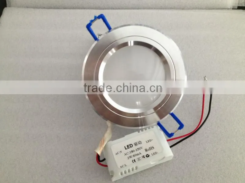 hot selling 2.5inch led downlight 3w (factory fast delivery)