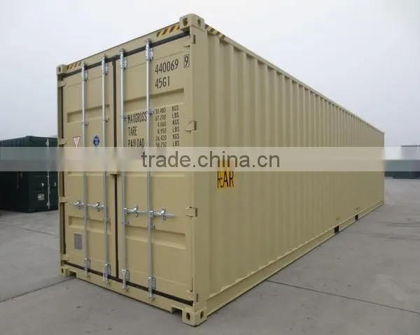 Ocean Freight Cargo Container 20 foot 40ft