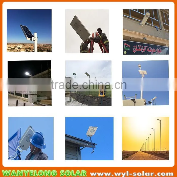- PIR motion sensor solar LifePO4 battery integrated Solar street light all in one price