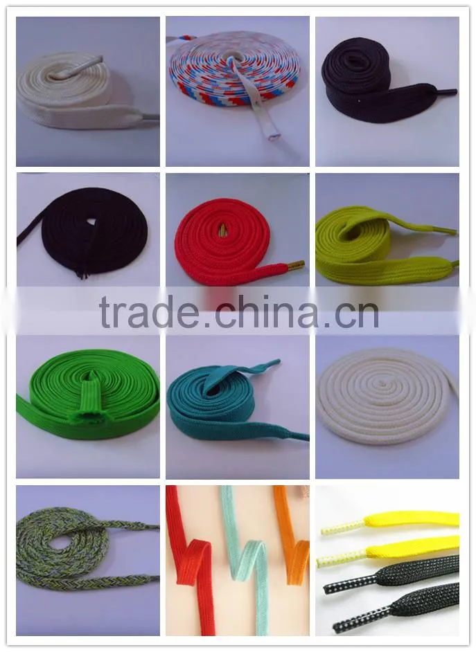 2016 garment/bag/shoe use braided coloured twisted cord rope