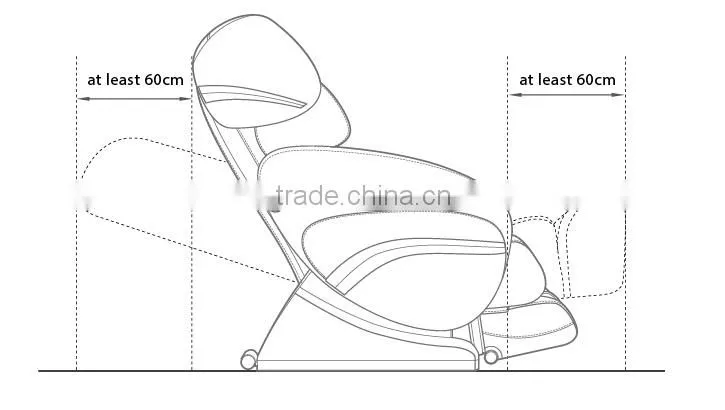 luxury noble 3d zero gravity pedicure massage chair