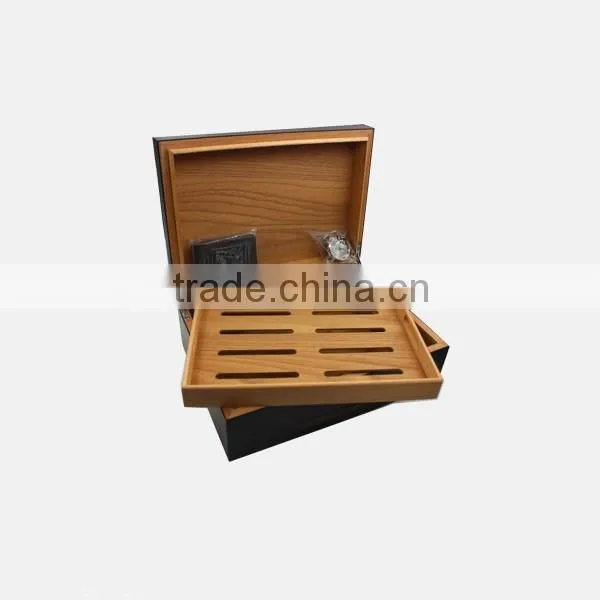 Matte lacquer spanish cedar cigar humidor