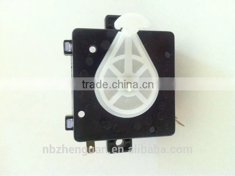 washing machine switch with cover