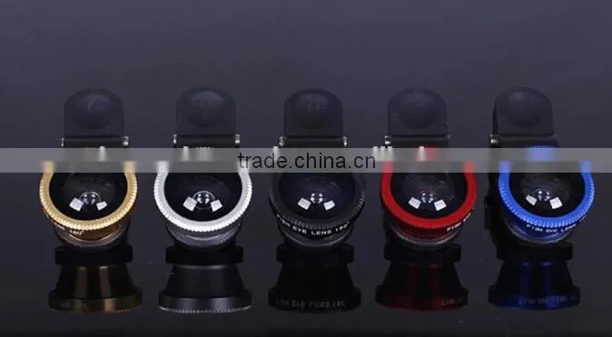 universal clip fisheye lens for samsung s4 mobile phone and iphone