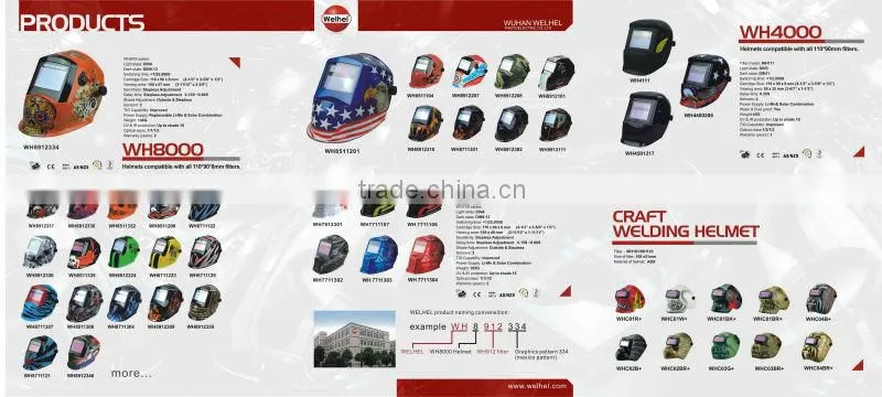 Auto darkening welding helmet, welding helmet, helmet