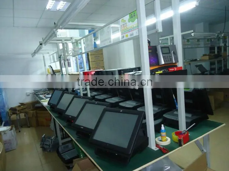 Led pos touch screen lcd computer for airport