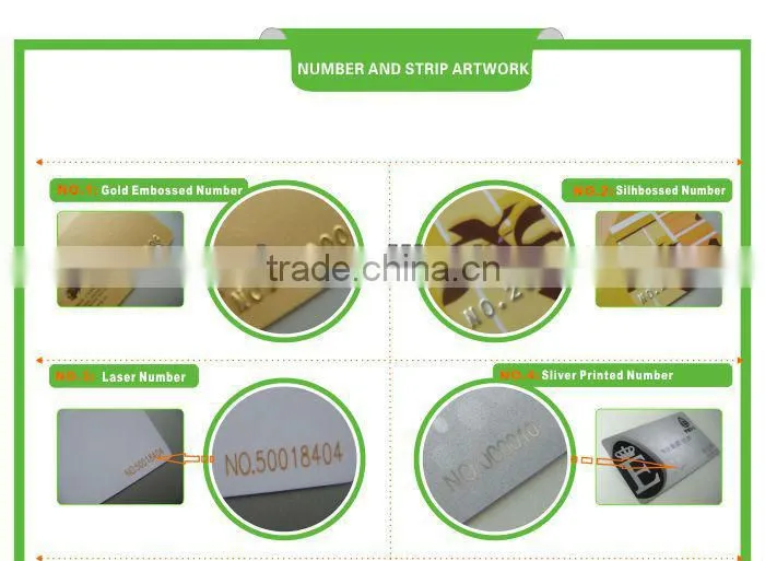 Hot Sale Clear Transparent Plastic Business Card