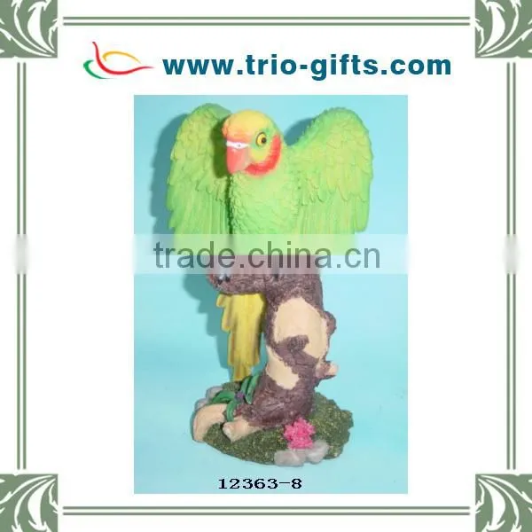 Polyresin parrot ,polyresin macaw