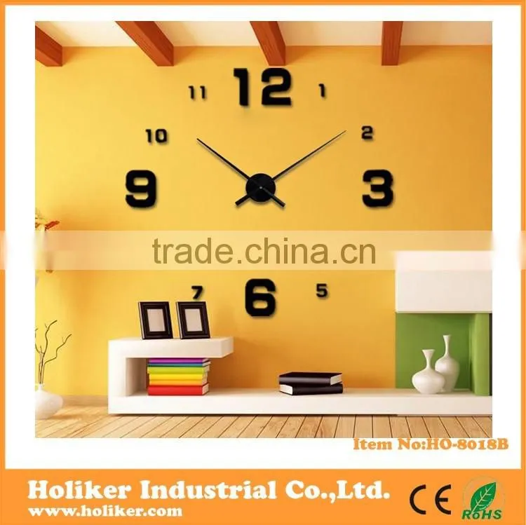 2015 DIY home interior wall clock