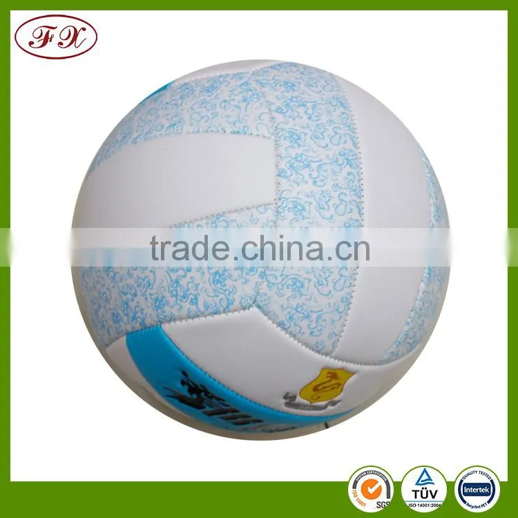 Promotional Logo Printed Size 5 Pvc material Machine stitched Custom Volleyball