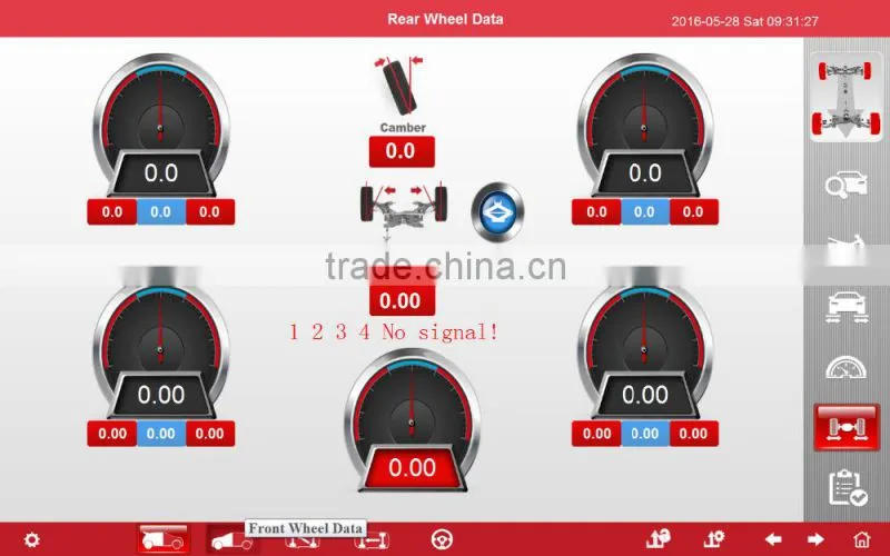 space-saving 3D wheel alignment with competitive price for car maintenace point
