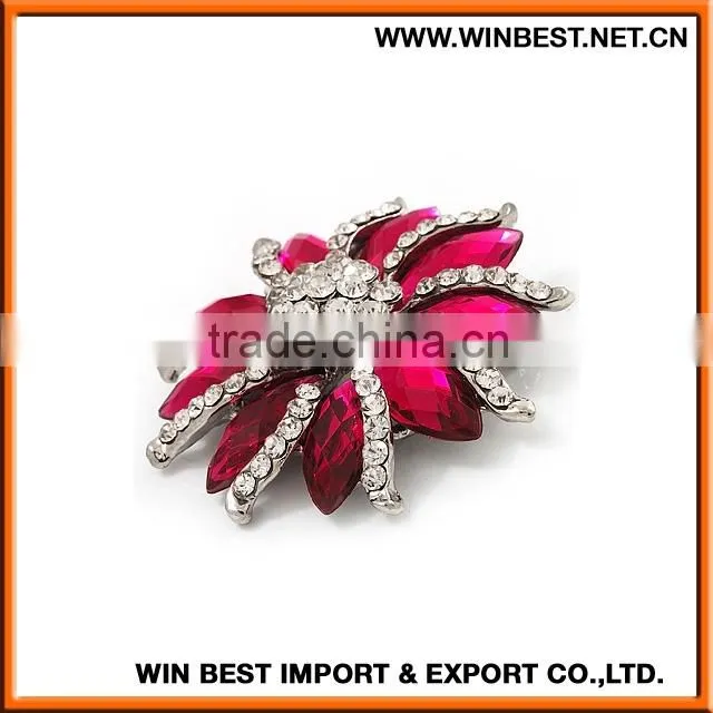 Beautiful hot sale wholesale slider brooch, starfish brooch,brooches for invitations