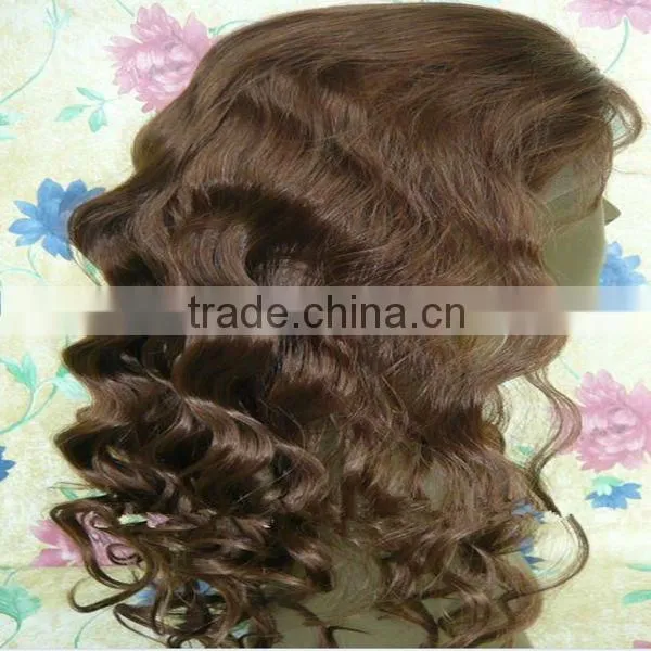 Hot beauty sale human hair grade 5a beautiful full front lace wigs