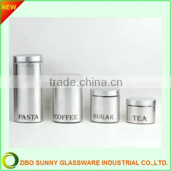 Glass Storage Jar with Glass lid