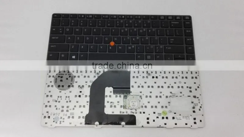 US Laptop Keyboard for HP 8460P Notebook Keyboard With Frame
