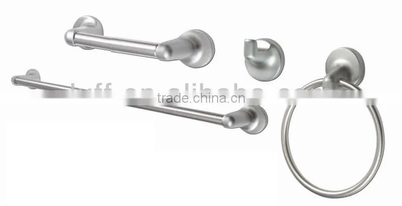 satin nickel 4pcs cheap bath set and accessories